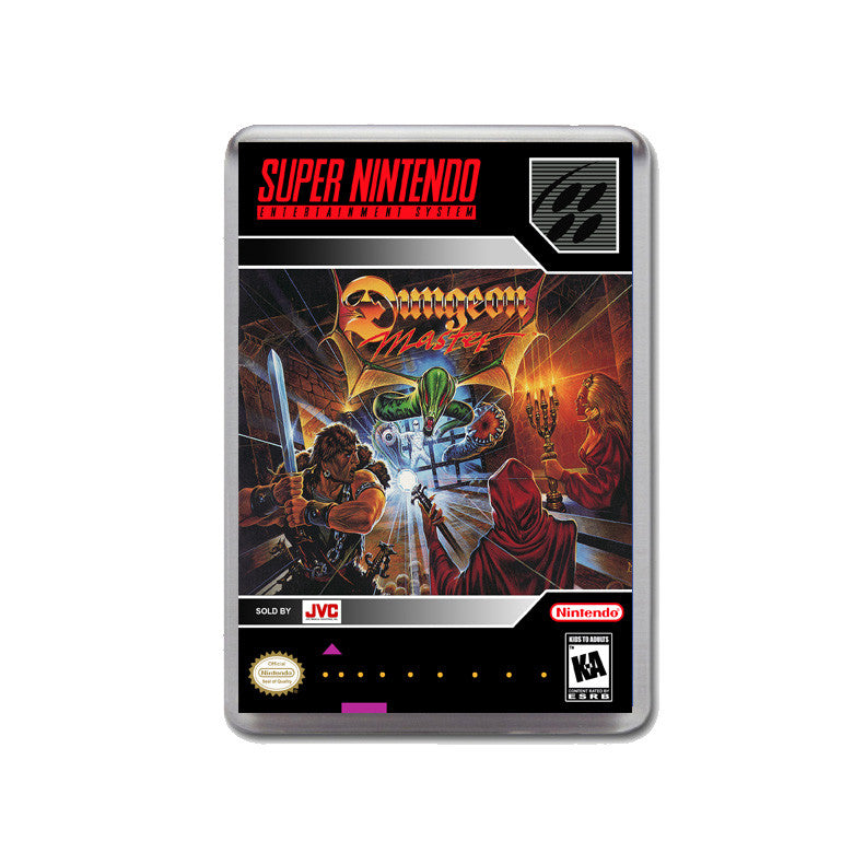 Dungeon Master - SNES Inspired Game Retro Gaming Magnet
