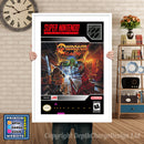 Dungeon Master Super Nintendo GAME INSPIRED THEME Retro Gaming Poster A4 A3 A2 Or A1