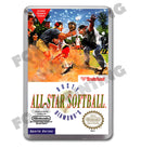 Dusty Diamonds All Star Baseball Retro Nintendo NES Game Inspired Fridge Magnet 224