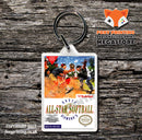 Dungeon Magic Retro NES Game Cover Art Gaming Keyring