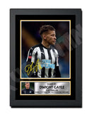 Dwight Gayle (1) Limited Edition Football Player Signed Print - Football