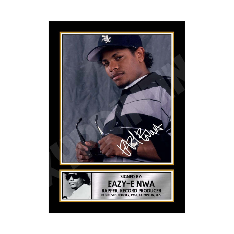 EAZY-E NWA 2 Limited Edition Music Signed Print