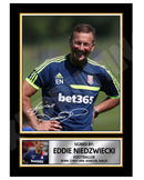 EDDIE NIEDZWIECKI 2 Limited Edition Football Player Signed Print - Football