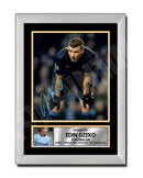 EDIN DZEKO (1) Limited Edition Football Player Signed Print - Football
