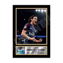 EDISON CAVANI 2 Limited Edition Football Player Signed Print - Football