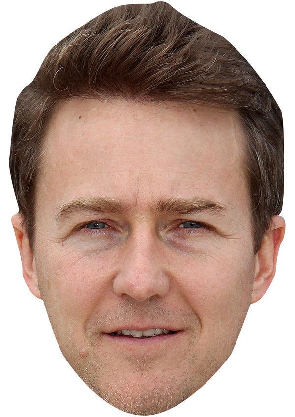 Ed Norton Face Mask – Fancy Dress Cardboard Costume Mask