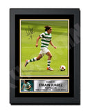 EFRAIN JUAREZ Limited Edition Football Player Signed Print - Football