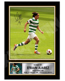 EFRAIN JUAREZ Limited Edition Football Player Signed Print - Football