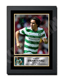 EFRAIN JUAREZ 2 Limited Edition Football Player Signed Print - Football