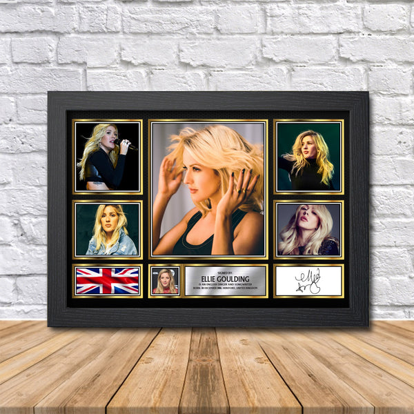 Ellie Gouding Printed Signature Print