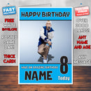EMINEM BM2 Personalised Music Style Kids Adult FUNNY Birthday Card