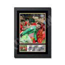 ENGLAND SHOOTOUT V COLOMBIA CELEBRATION WORLD CUP 2018 2 Limited Edition Football Player Signed Print - Football