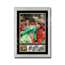 ENGLAND SHOOTOUT V COLOMBIA CELEBRATION WORLD CUP 2018 2 Limited Edition Football Player Signed Print - Football