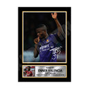 ENNER VALENCIA (1) Limited Edition Football Player Signed Print - Football