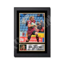 EORL CRABTREE 2 Limited Edition Rugby Player Signed Print - Rugby