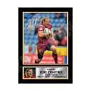EORL CRABTREE 2 Limited Edition Rugby Player Signed Print - Rugby