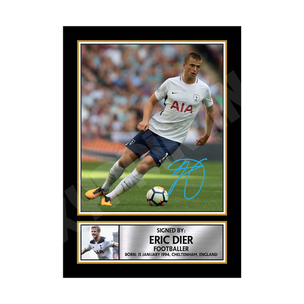 ERIC DIER 2 Football Player Printed Signature Print