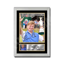 ERNIE ELS 2 Limited Edition Golfer Signed Print - Golf