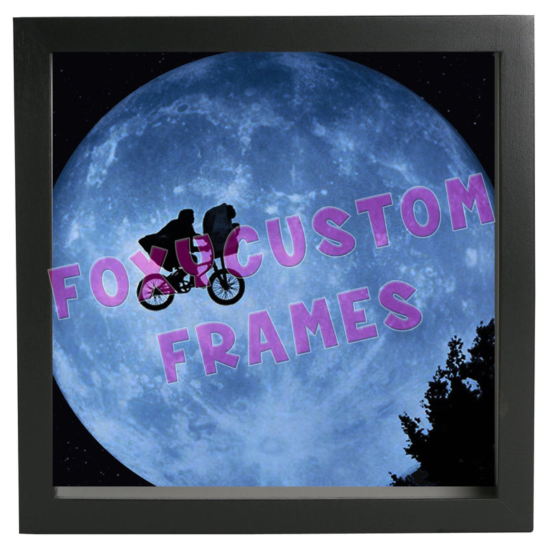ET the Extraterrestrial - Moon - Lego Display Case - Minifigure Display Background and Frames