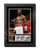 EVANDER HOLYFIELD 2 Limited Edition Boxer Signed Print - Boxing