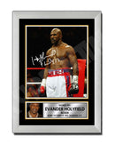 EVANDER HOLYFIELD 2 Limited Edition Boxer Signed Print - Boxing