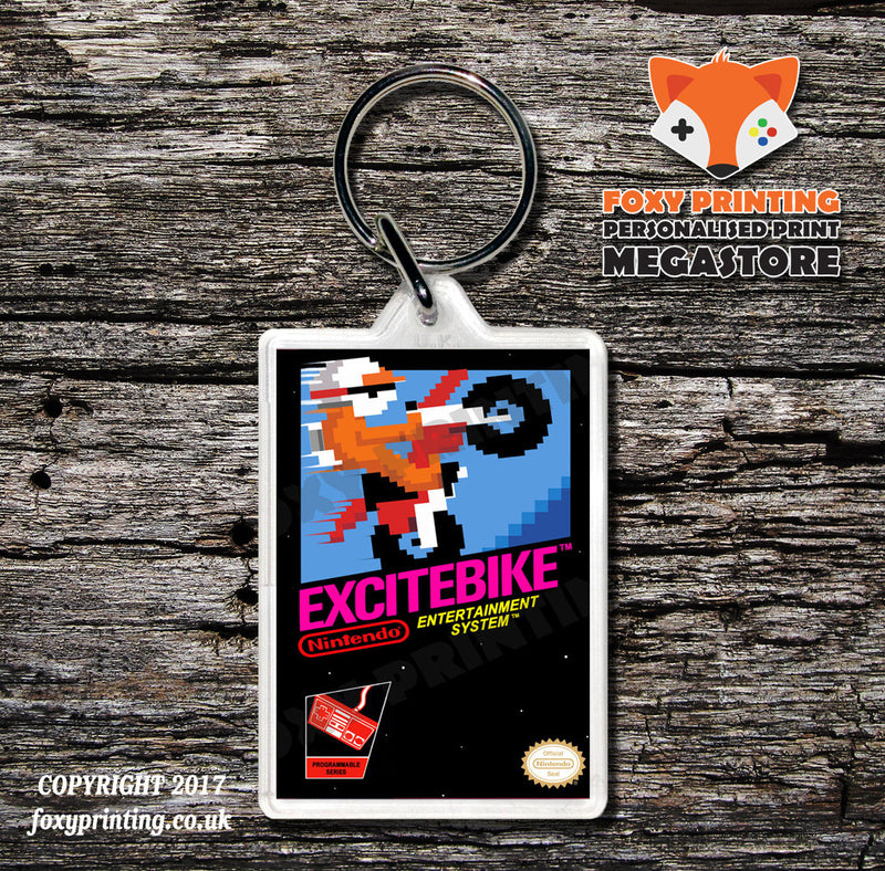 Eliminator Boat Duel Retro NES Game Cover Art Gaming Keyring