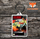 Earthworm Jim Game Inspired Retro Gaming Keyring