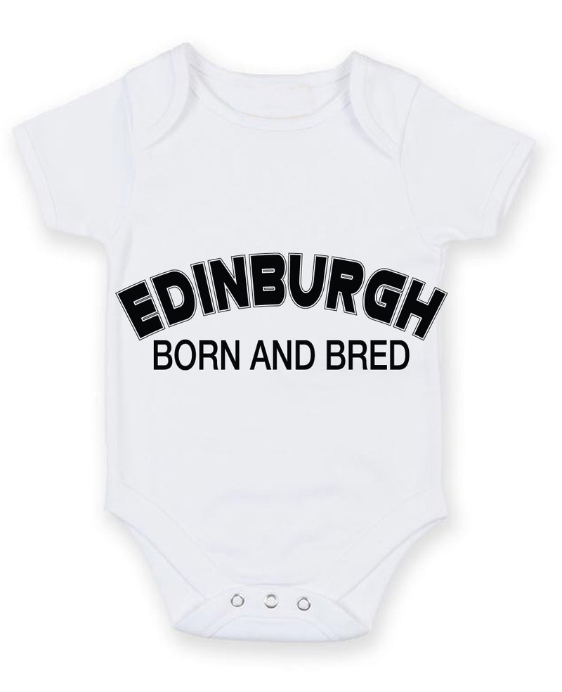 Edinburgh Born and Bred Baby Grow Bodysuit