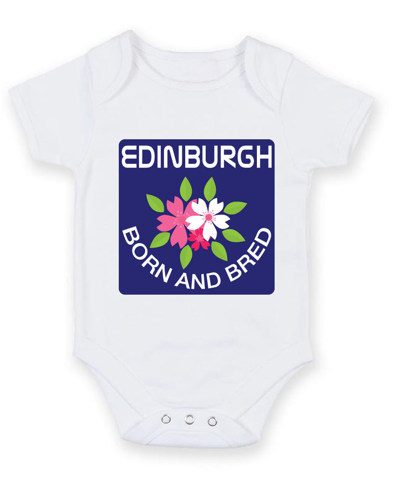 Edinburgh Born and Bred 2 Baby Grow Bodysuit