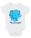 Elephant Safari Zoo Baby Grow Bodysuit