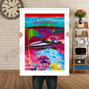 Eliminator Boat Duel Retro GAME INSPIRED THEME Nintendo NES Gaming A4 A3 A2 Or A1 Poster Art 226