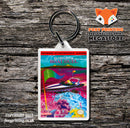 ELEVATOR ACTION Retro NES Game Cover Art Gaming Keyring