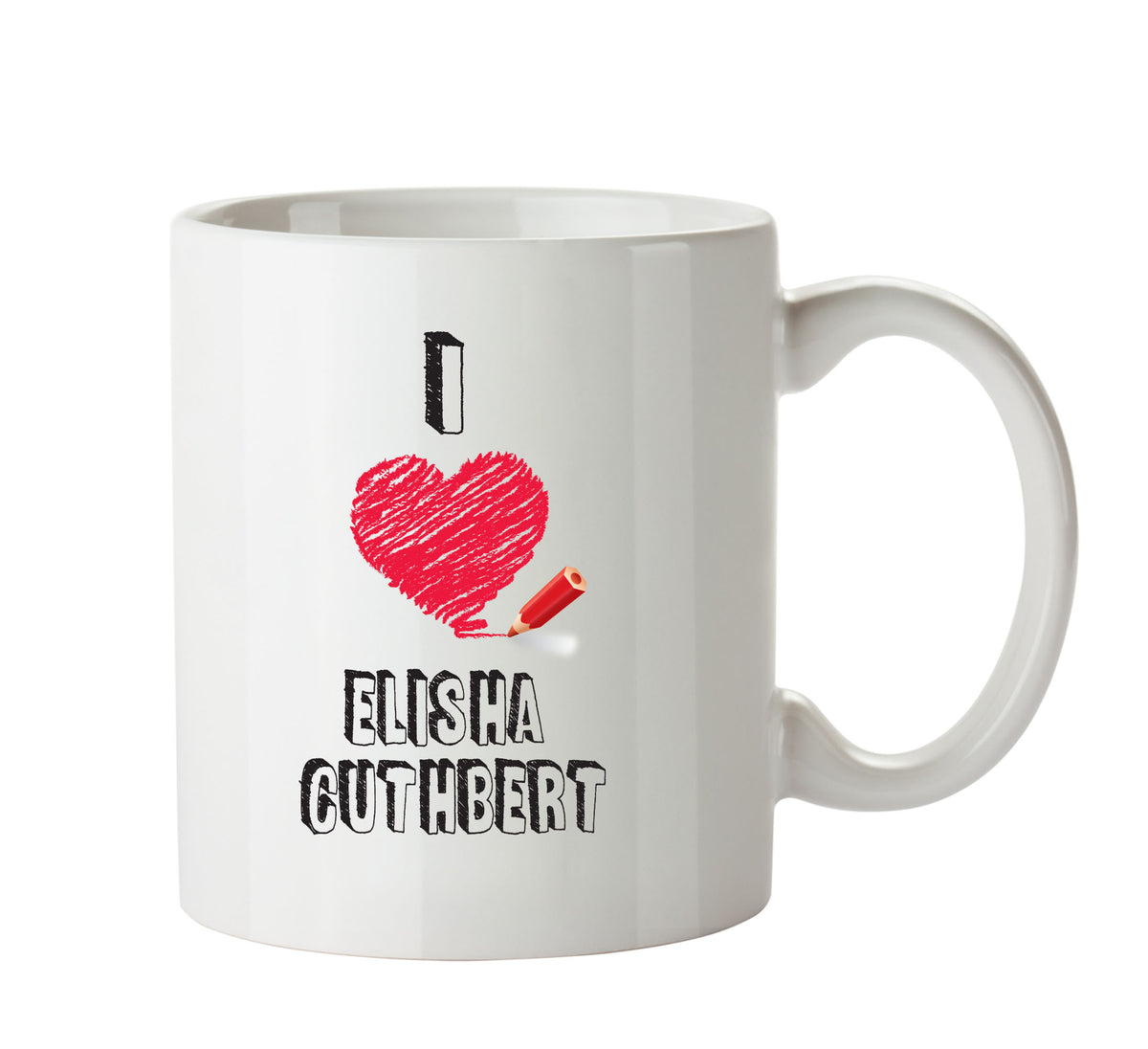 I Love Elisha Cuthbert Mug - I Love Celebrity Mug - Novelty Gift Printed Tea Coffee Ceramic Mug – I Love Elisha Cuthbert Mug - I Love Celebrity Mug - Novelty Gift Printed Tea