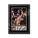 Elizeu Zaleski dos Santos 2 Limited Edition MMA Wrestler Signed Print - MMA Wrestling