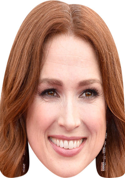 Ellie Kemper Face Mask – Fancy Dress Cardboard Costume Mask – Ellie Kemper Face Mask
