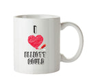 I Love Elliott Gould Celebrity Mug Office Mug