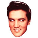 ELVIS JB - Music Star Fancy Dress Cardboard Celebrity Party Face Mask