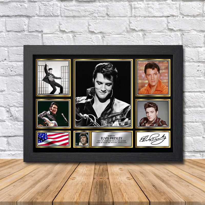 Elvis Presley Limited Edition Signed Print