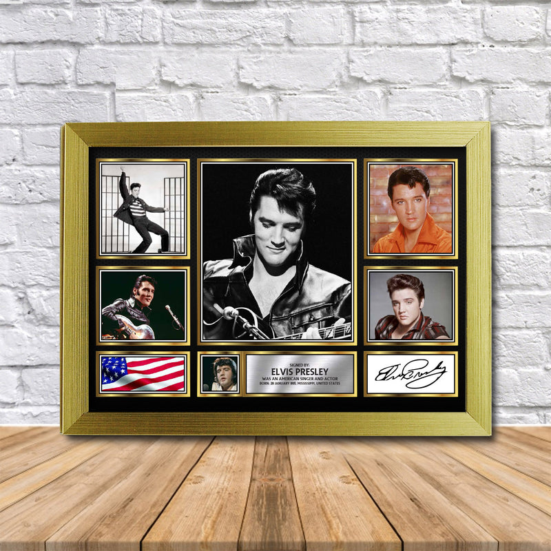 Elvis Presley Limited Edition Signed Print