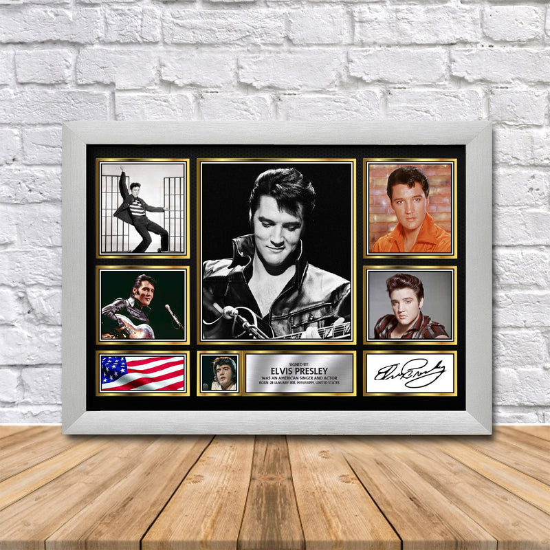 Elvis Presley Limited Edition Signed Print