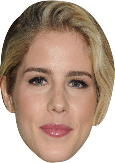 Emily Bett Rickards Face Mask – Fancy Dress Cardboard Costume Mask