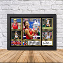 Emma Raducanu Limited Edition Signed Print