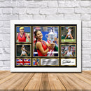 Emma Raducanu Limited Edition Signed Print
