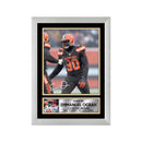 Emmanuel Ogbah 2 Limited Edition Football Signed Print - American Footballer