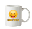 Personalised Cartoon Toungue Out Eyes Open Emoji Emoticons Mugs