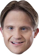 Evan George Vourazeris 2020 Dress Cardboard Celebrity Party Face Mask