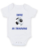 Everton in Training Football Fan Baby Grow Bodysuit