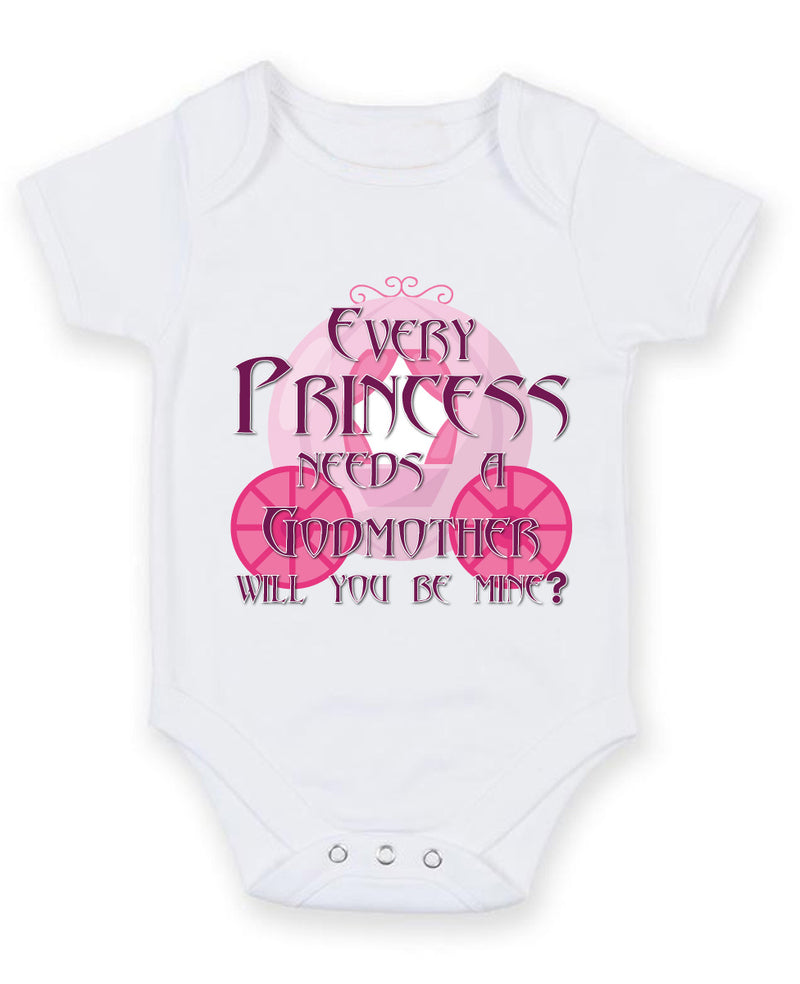 Every Princess Needs a Godmother Baby Grow Bodysuit