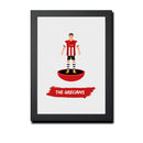 Exeter Football Club gift - The Grecians- Tiny Men Big Balls Poster