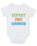Expert Crawler Personalised Baby Boy Girl Unisex Short Sleeve Bodysuit